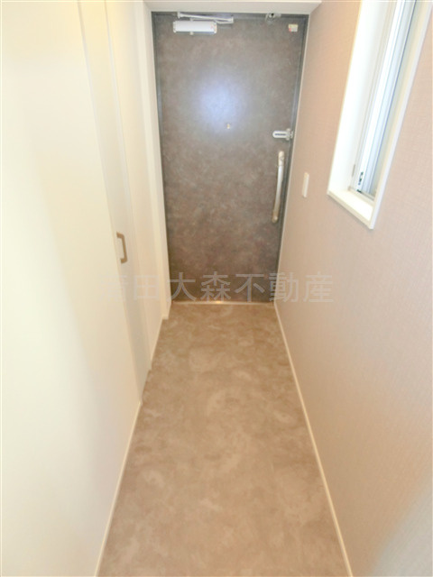 グランカーサ蒲田ウエストの玄関