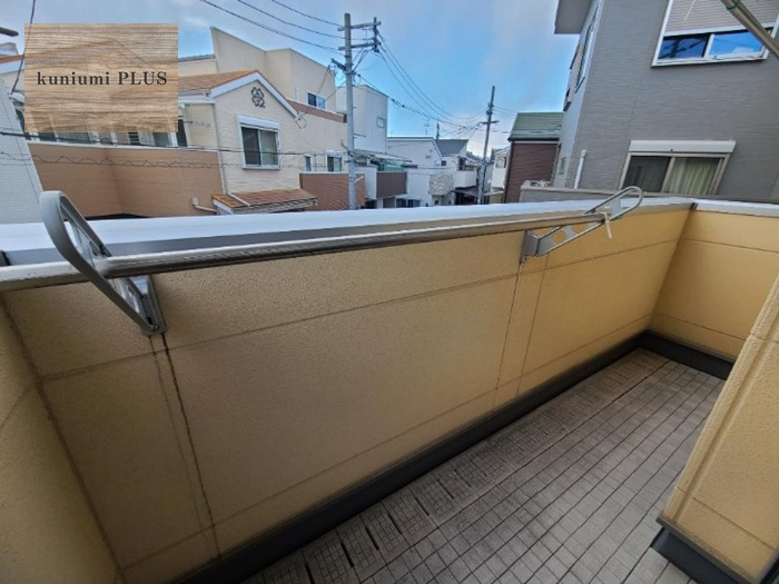 豊中市豊南町西4丁目のバルコニー