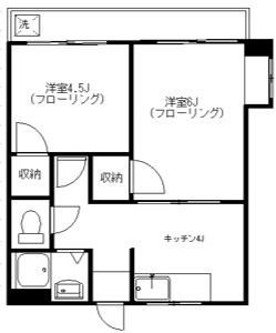 【間取り】 | 第一長門ビル