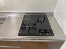 2口ガスコンロ（イメージ）