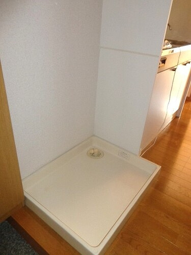 室内洗濯機置場　※2015年10月撮影