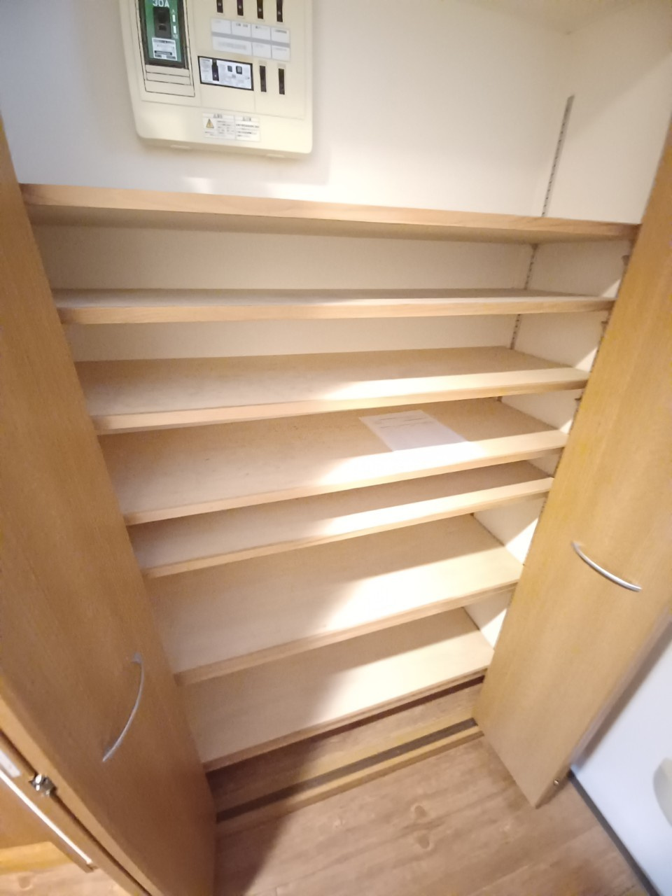 専用の収納スペースです