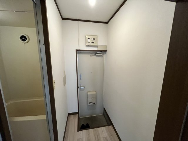 シンプルで使いやすい玄関です