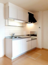 コンパクトなキッチンで掃除もラクラク