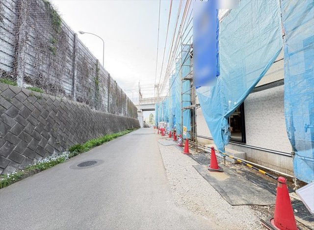 【外観】 | 清瀬市下宿3丁目　新築一戸建住宅　全4棟　(志木本店) | 現地（2026年2月）撮影
設計・建設性能評価書取得の安心仕様。