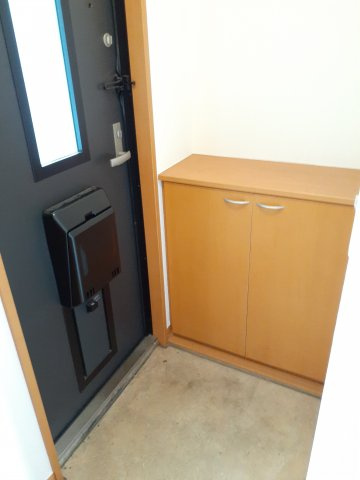 シンプルで使いやすい玄関です