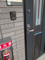 シンプルで使いやすい玄関です