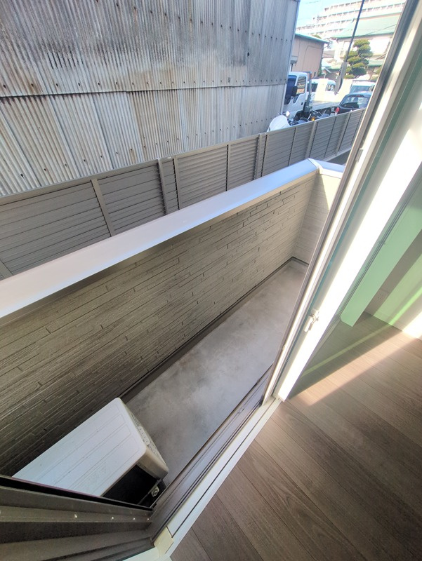 グランルーチェのバルコニー