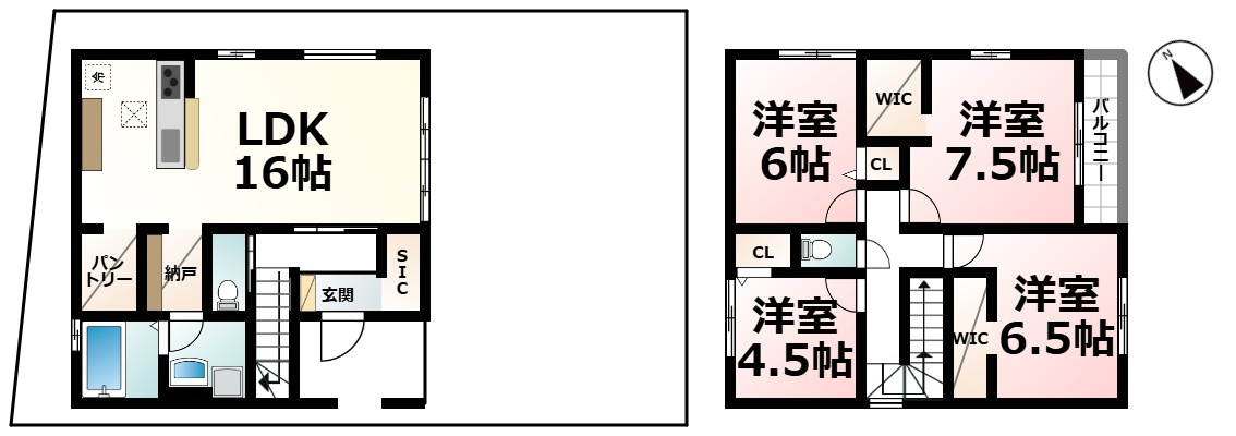 雄琴６丁目　分譲４区画１号地の画像