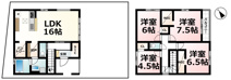 雄琴６丁目　分譲４区画１号地の画像