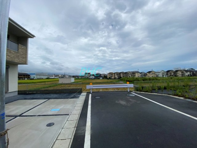 【前面道路含む現地写真】 | 雄琴６丁目　分譲４区画１号地