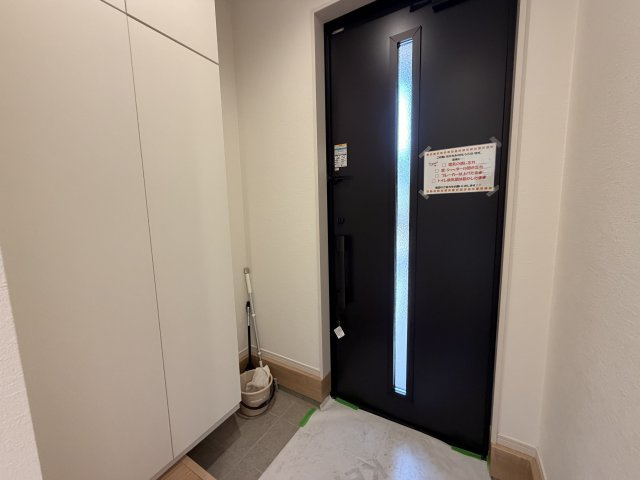 糟屋郡志免町5期　1号棟の玄関