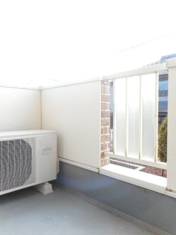 クレメントヒルＢ棟のバルコニー