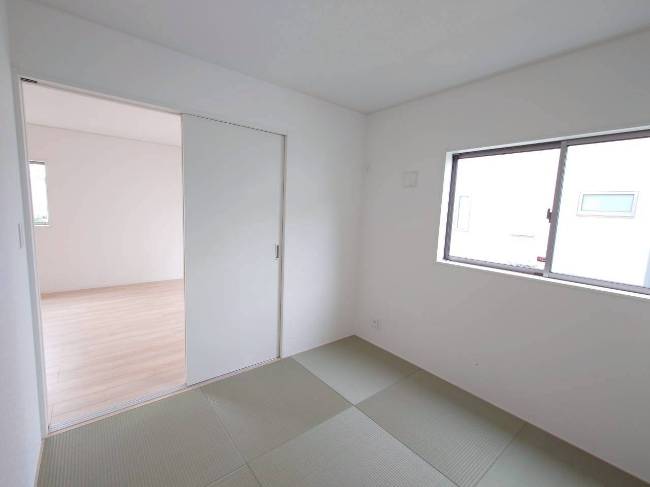 ♥♥南城市佐敷冨祖崎第７－１号棟の和室|い草の香りが落ち着く素敵な和室です