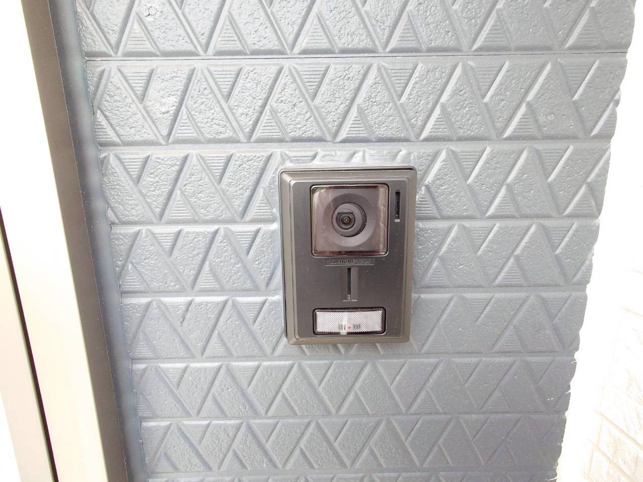 ♥♥南城市佐敷冨祖崎第７－１号棟の防犯設備