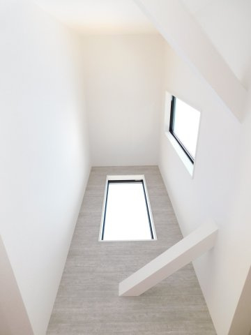 名古屋市南区上浜町3期の居間・リビング|◇吹抜け◇　　リビング上部吹抜け♪