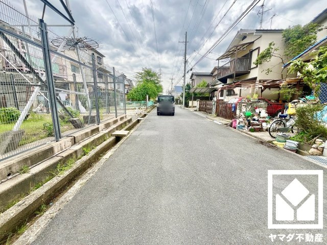 八幡市八幡双栗　０１の前面道路含む現地写真|5月8日　現地写真更新
