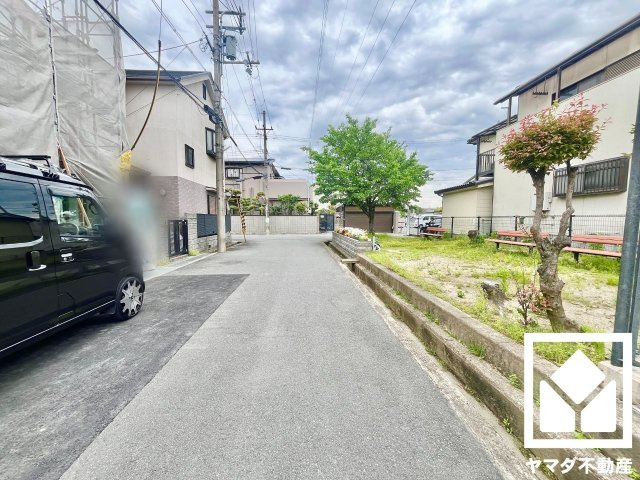 八幡市八幡双栗　０１の前面道路含む現地写真|5月8日　現地写真更新