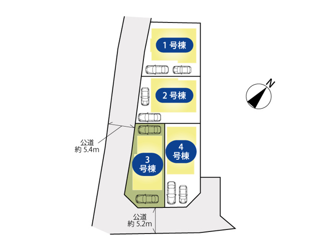 【外観】 | 清瀬市下宿3丁目　新築一戸建住宅　全4棟　(志木本店) | 現地（2026年2月）撮影
毎日の生活を支える設備が整った安心仕様。