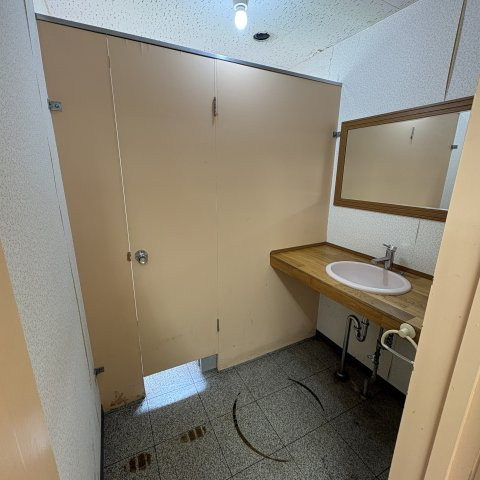 室蘭中島町ハウスの洗面所