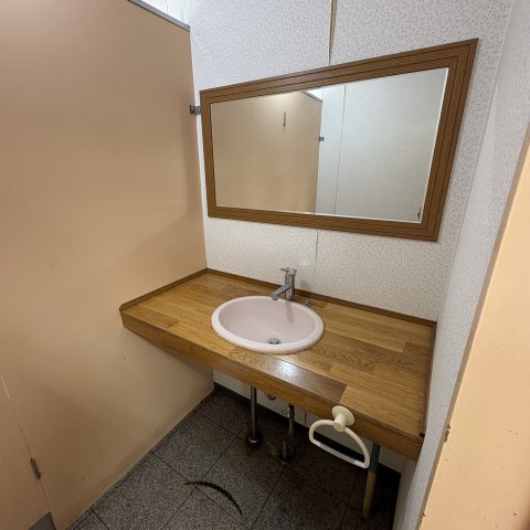 室蘭中島町ハウスの洗面所