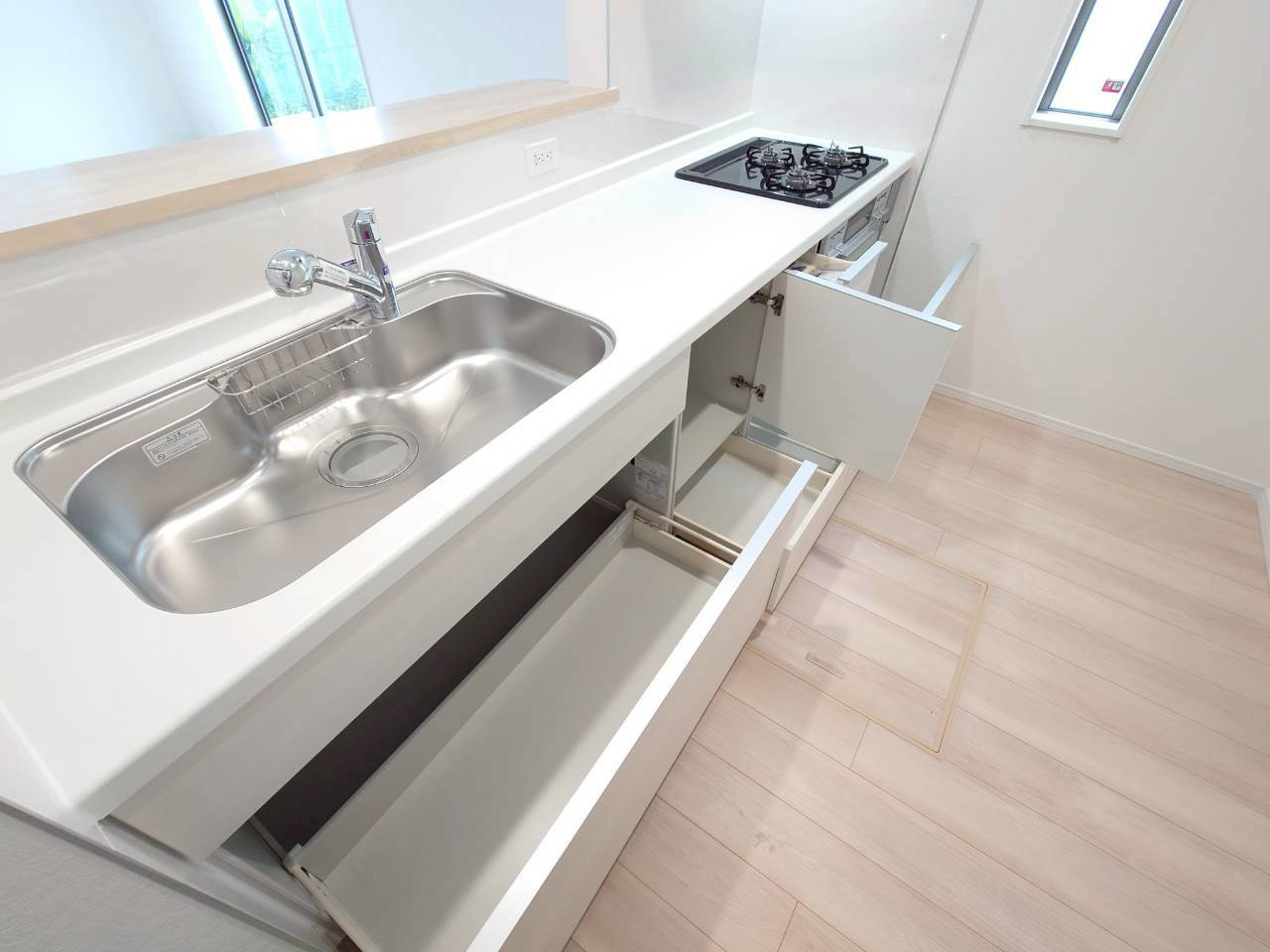 ♥♥南城市佐敷冨祖崎第７－3号棟の浴室|ゆったり過ごせるお風呂です