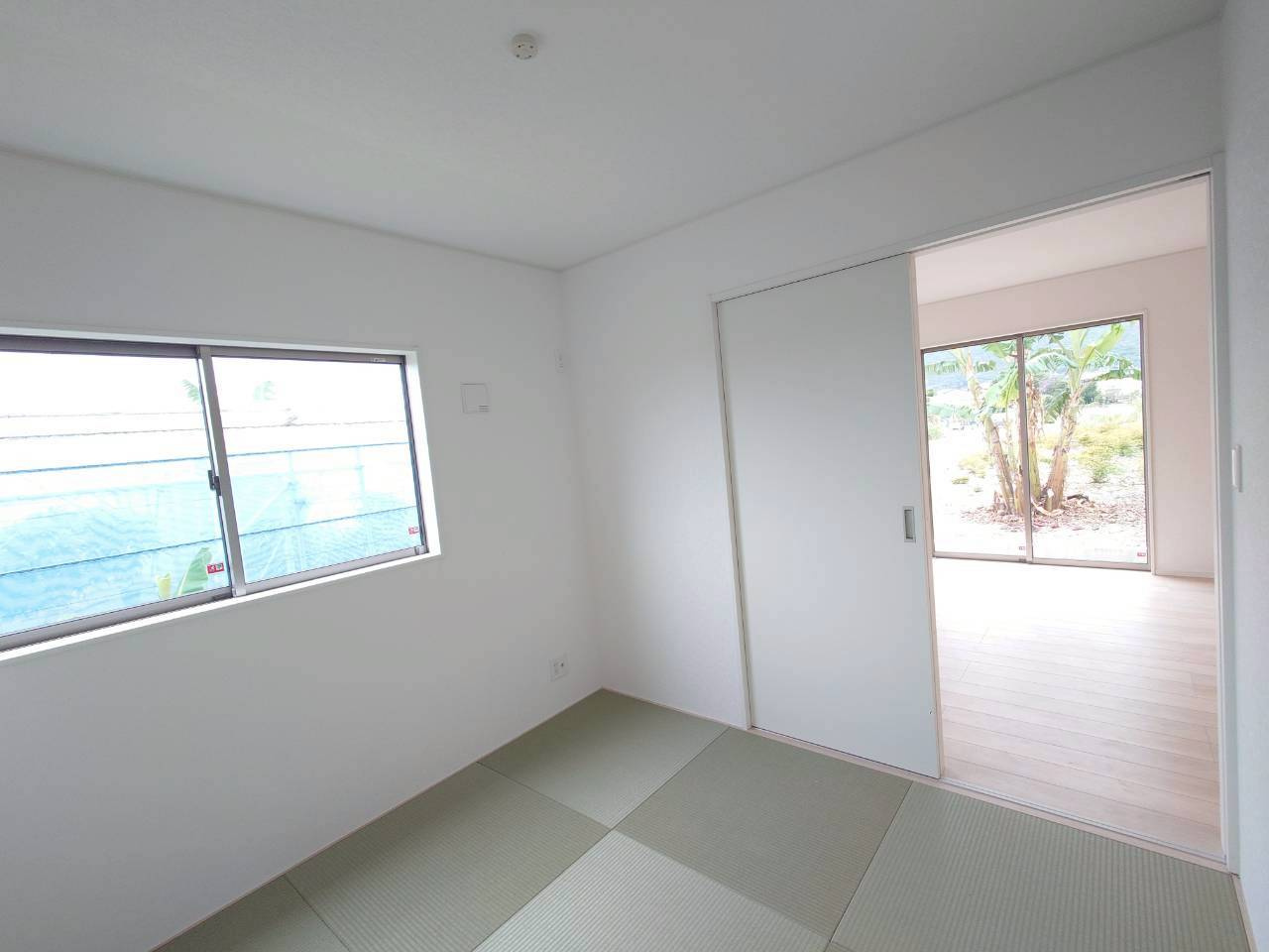 ♥♥南城市佐敷冨祖崎第７－3号棟の和室|和室があると、家にあたたかい雰囲気が生まれます