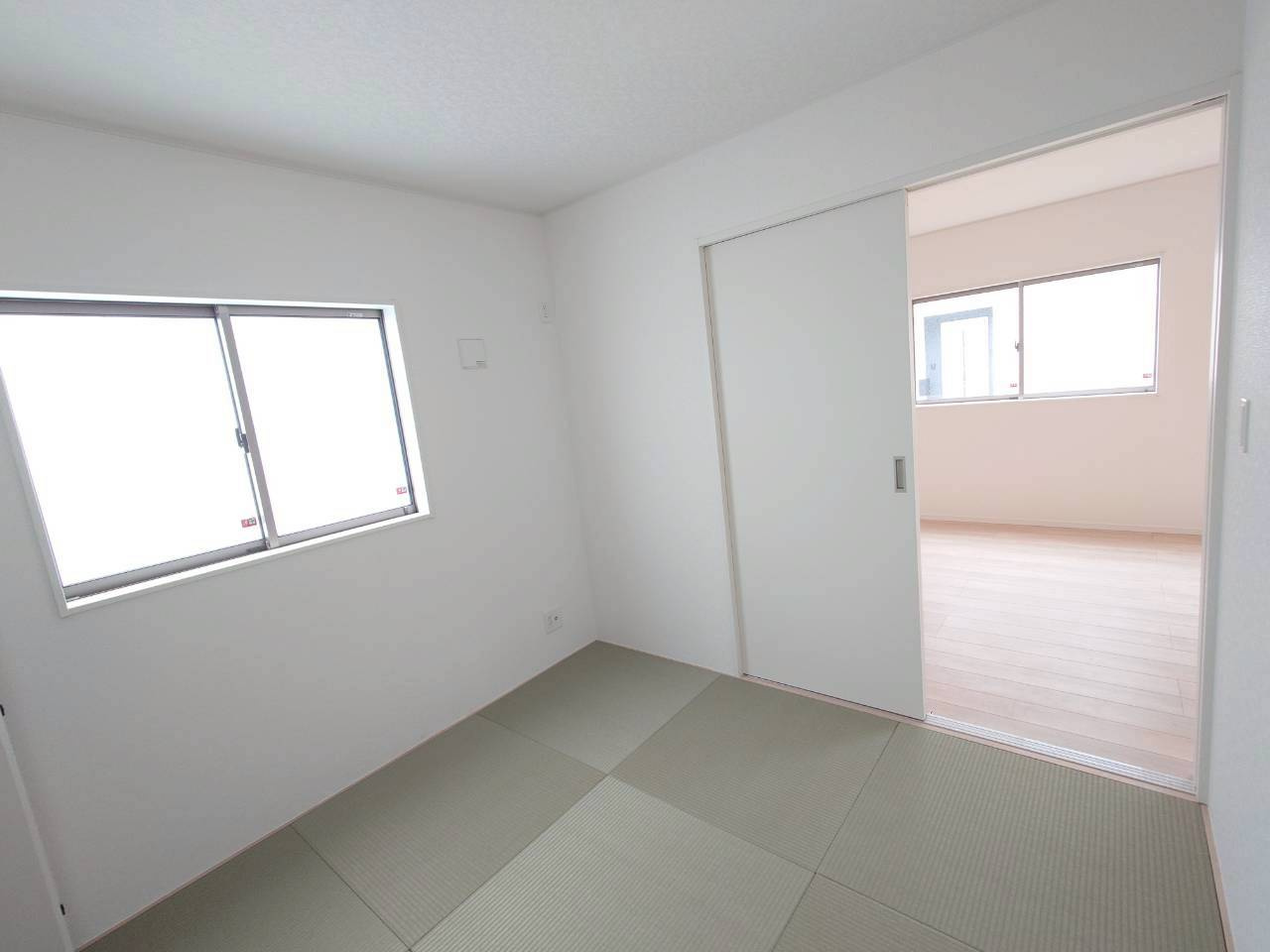 ♥♥南城市佐敷冨祖崎第７－4号棟の和室|ゆったりとくつろげる和室です