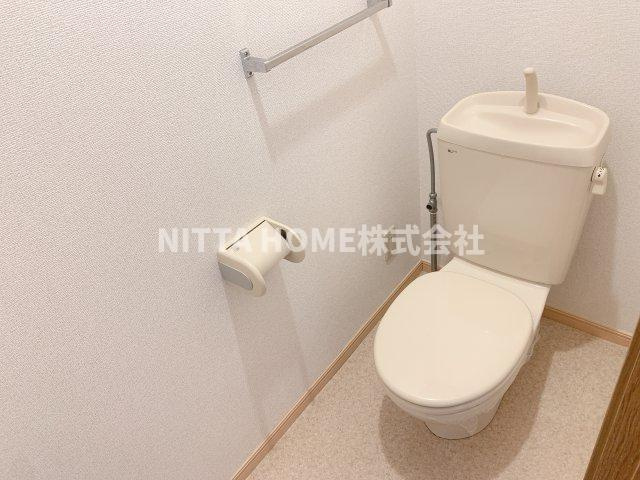 サニーヒル大歳　Ｂのトイレ|落ち着いたトイレスペース◎