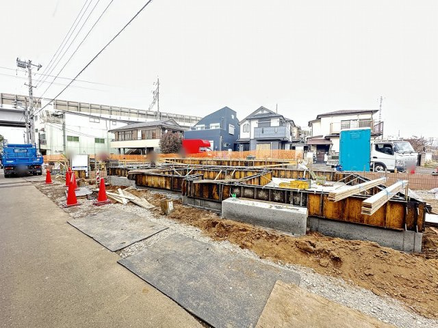 【外観】 | 清瀬市下宿3丁目　新築一戸建住宅　全4棟　(志木本店) | 現地（2026年2月）撮影
複合商業施設『くみまちモール』が身近にそろう便利な住環境。