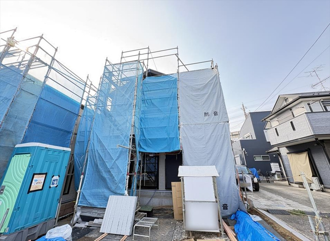 【前面道路含む現地写真】 | 清瀬市下宿3丁目　新築一戸建住宅　全4棟　(志木本店) | 現地（2026年2月）撮影
長期優良住宅ならではの、耐久性・省エネ性に優れた安心設計。