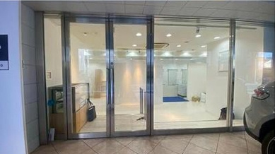 アスベル京都御所前Ⅱのエントランス