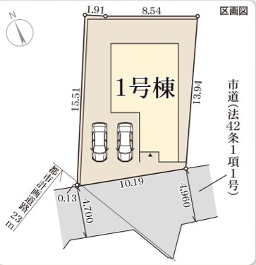 【区画図】 | リーブルガーデン貝塚澤１０期 | 区画図
