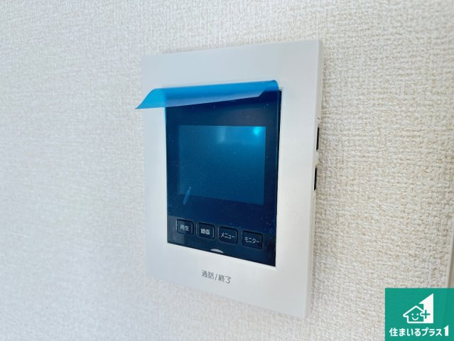 ●5(土)6(日)現地案内可能！　奈良市大森西町　限定1邸の防犯設備|カラーモニターインターホン！声だけでなく来訪者の姿や顔がモニターで確認できるので、小さなお子様がいらっしゃるご家庭でも安心できます！