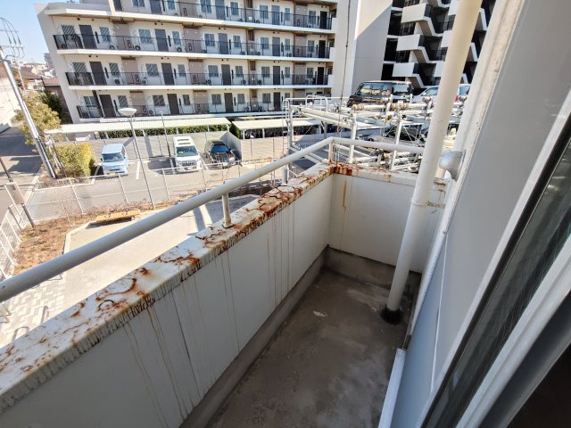 ハウスレガロのバルコニー