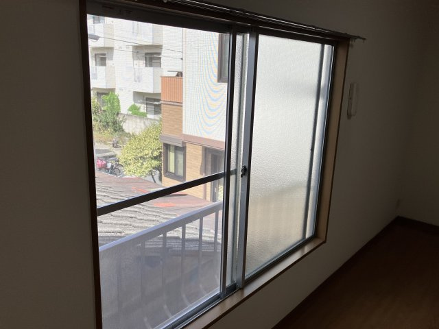 クラート千駄木のバルコニー