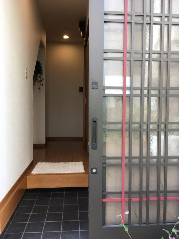 クラート千駄木のエントランス