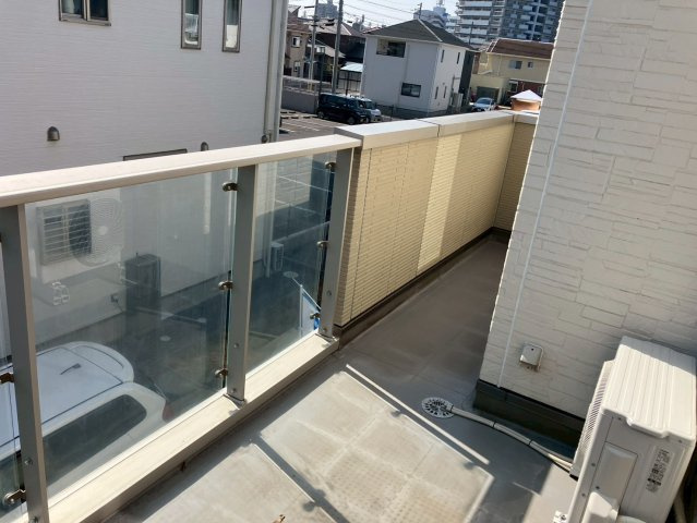 宇多津町浜七番丁　大和ハウス工業施工　戸建住宅のバルコニー