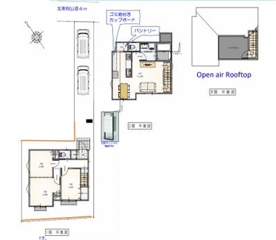【区画図】 | ご家族様のプライベート空間が確保できる素敵な間取りです。また敷地ゆったりですので、おうち時間を楽しむのにもぴったりですね♪
