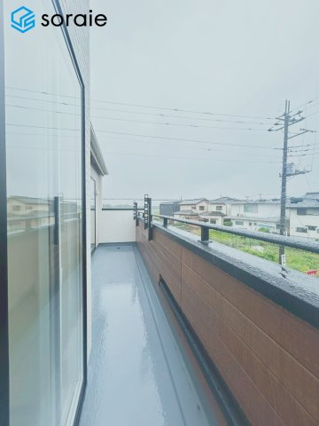 川越市上戸新町3期　全1棟　新築戸建　のバルコニー|2026/5/21撮影