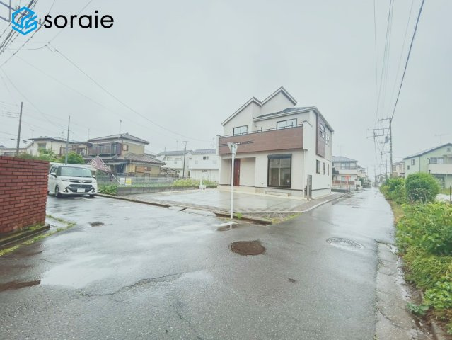 川越市上戸新町3期　全1棟　新築戸建　の前面道路含む現地写真|2026/5/21撮影