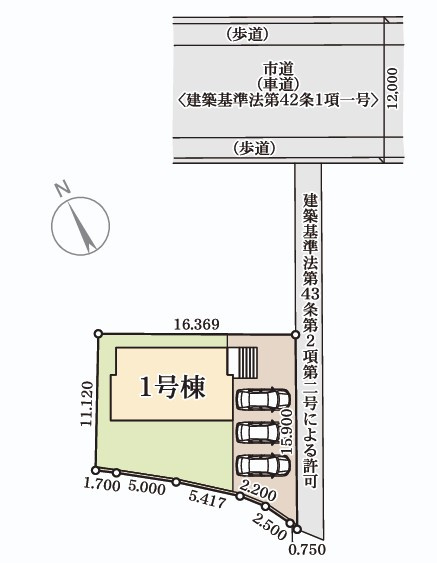 【新築戸建】　いわき市内郷高坂町1丁目第4　【長期優良住宅】の区画図|区画図です。