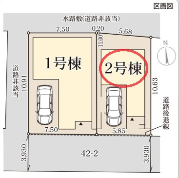 【区画図】 | リーブルガーデン寝屋川市萱島南町 | 区画図