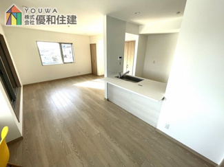 【居間・リビング】 | 新築戸建　神戸市垂水区西舞子９丁目
