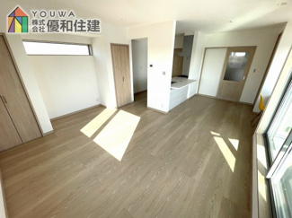 【居間・リビング】 | 新築戸建　神戸市垂水区西舞子９丁目