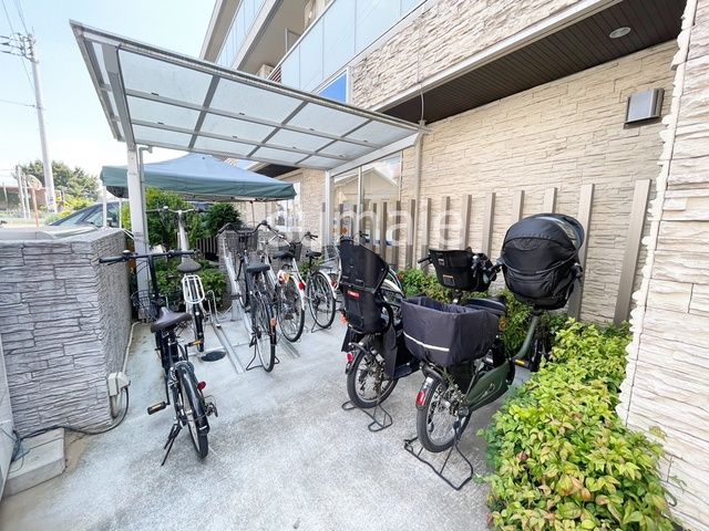 キャッスル西大宮のその他共用部分|駐輪場です。