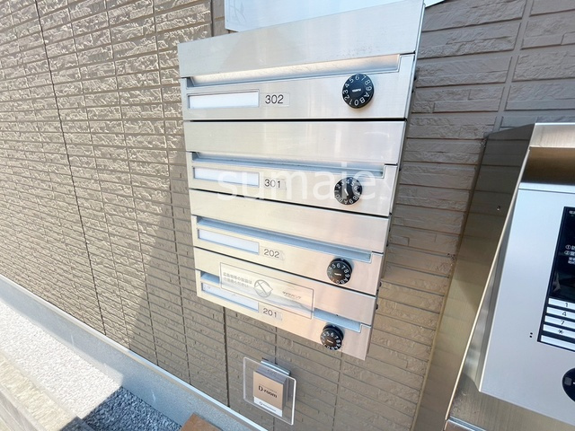 キャッスル西大宮のその他共用部分|集合ポストです。