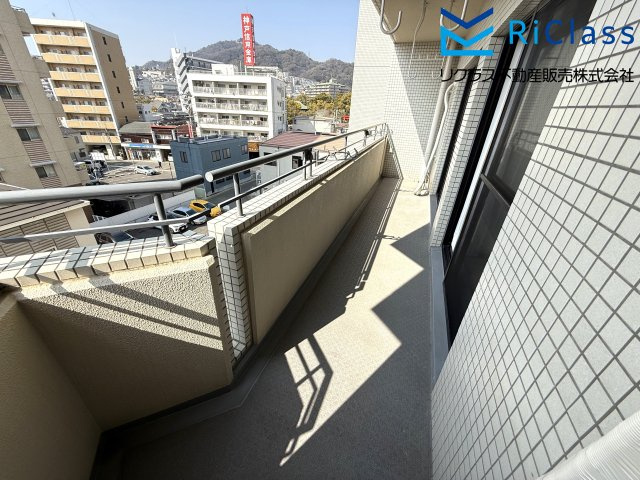 サンドール長田南館のバルコニー|バルコニーがあります