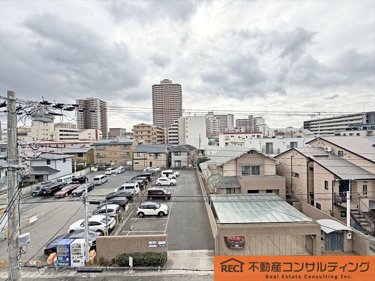 エクセレンス青門の展望|三方角部屋