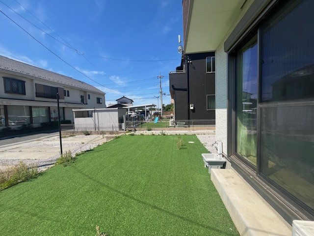 富士見市上南畑　中古一戸建　東武東上線　志木の庭